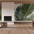 Palm Branch Mural Wallpaper - room preview 04