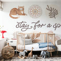 Pumpkins and Paws VI Mural Wallpaper - room preview 04