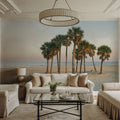 Sunset Palms Lookout Mural Wallpaper - room preview 04
