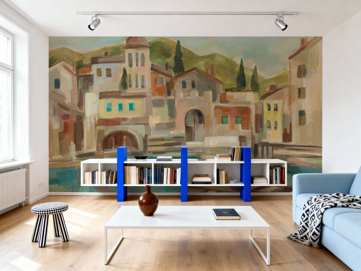 Italian Bay Mural Wallpaper - room preview 04