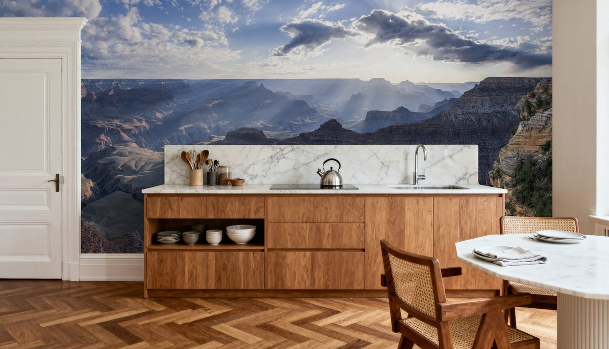 Mather Point Sunrise Mural Wallpaper - room preview 04