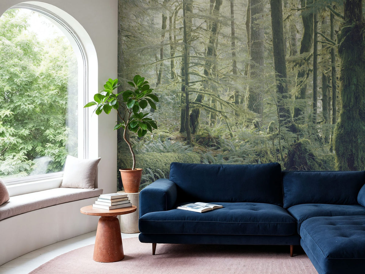 Moss Everywhere Mural Wallpaper - room preview 04