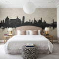 Pisa Italy Skyline Concrete Mural Wallpaper - room preview 04