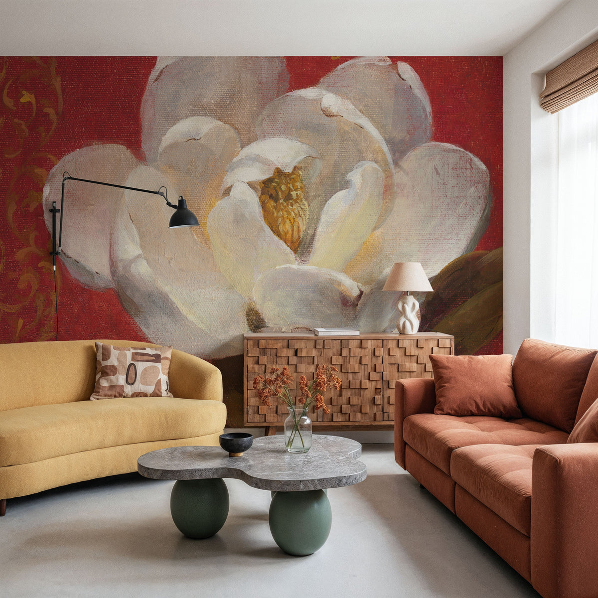 Paris Blossom III Mural Wallpaper - room preview 04