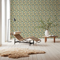 Nasturtium Verdure, Citrus Mural Wallpaper - room preview 04