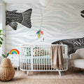 Fly Fishing III Mural Wallpaper - room preview 04