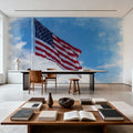 Stars and Stripes Mural Wallpaper - room preview 04