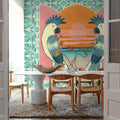 Tropical Birds II Mural Wallpaper - room preview 04
