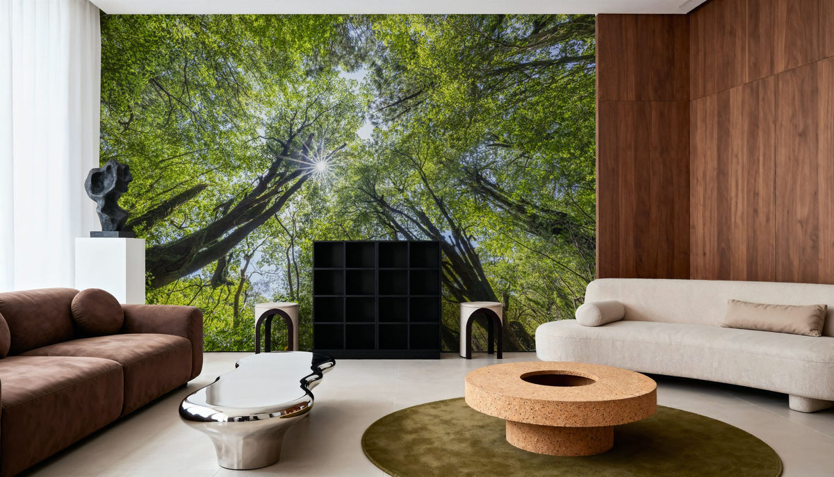 Unsuikyo Treetops Mural Wallpaper - room preview 04