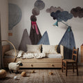 Up in the Sky Mural Wallpaper - room preview 04