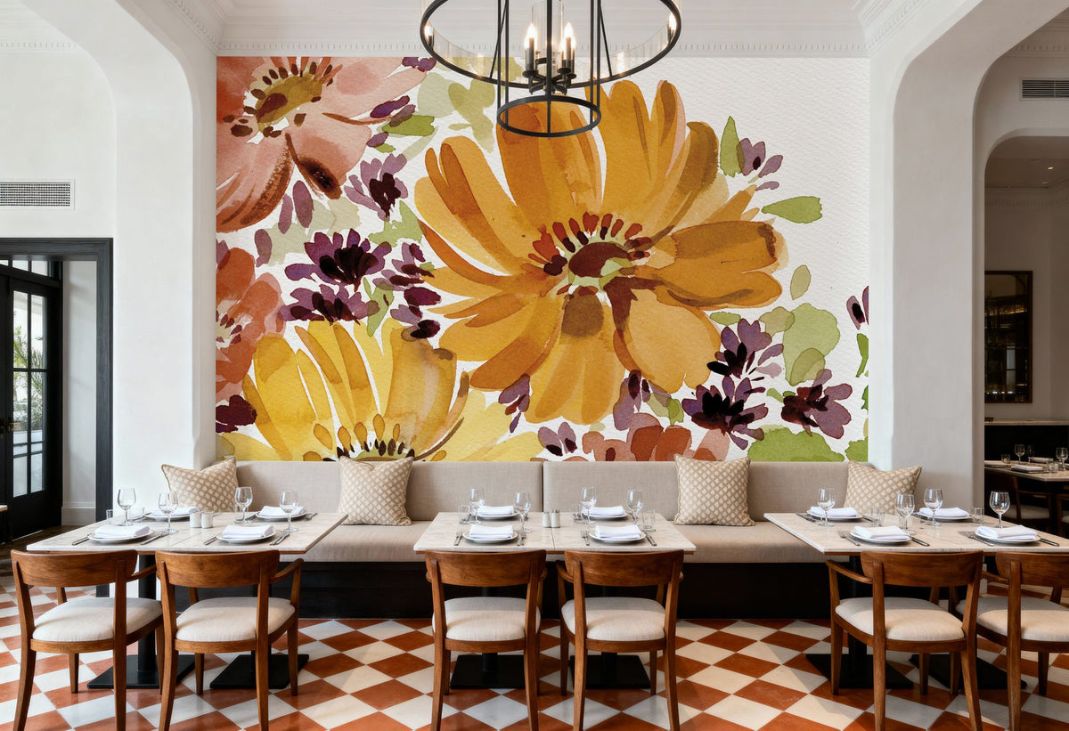 Autumn Joy IV Mural Wallpaper - room preview 04