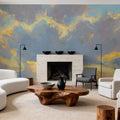 Twilight Reflections Mural Wallpaper - Neutral Tone - room preview 04