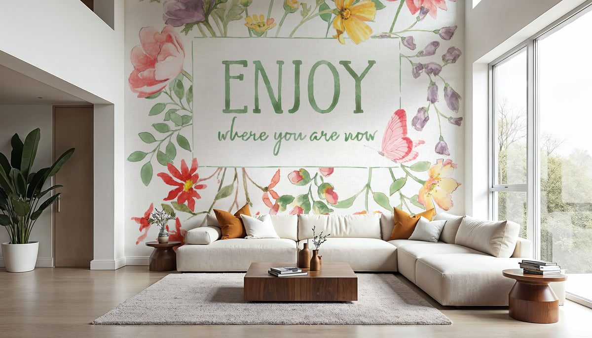 Soft Meadow XII Mural Wallpaper - room preview 04