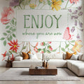 Soft Meadow XII Mural Wallpaper - room preview 04