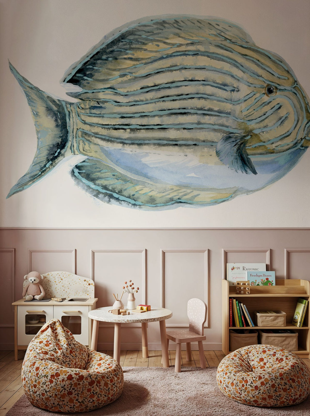 Coastal Bliss III Mural Wallpaper - Light Tone - room preview 04