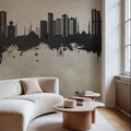 Fujairah Skyline Concrete Mural Wallpaper - room preview 04