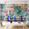 Succulent Florals Mural Wallpaper - room preview 04