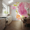 Spring Abstracts Florals II Mural Wallpaper - room preview 04