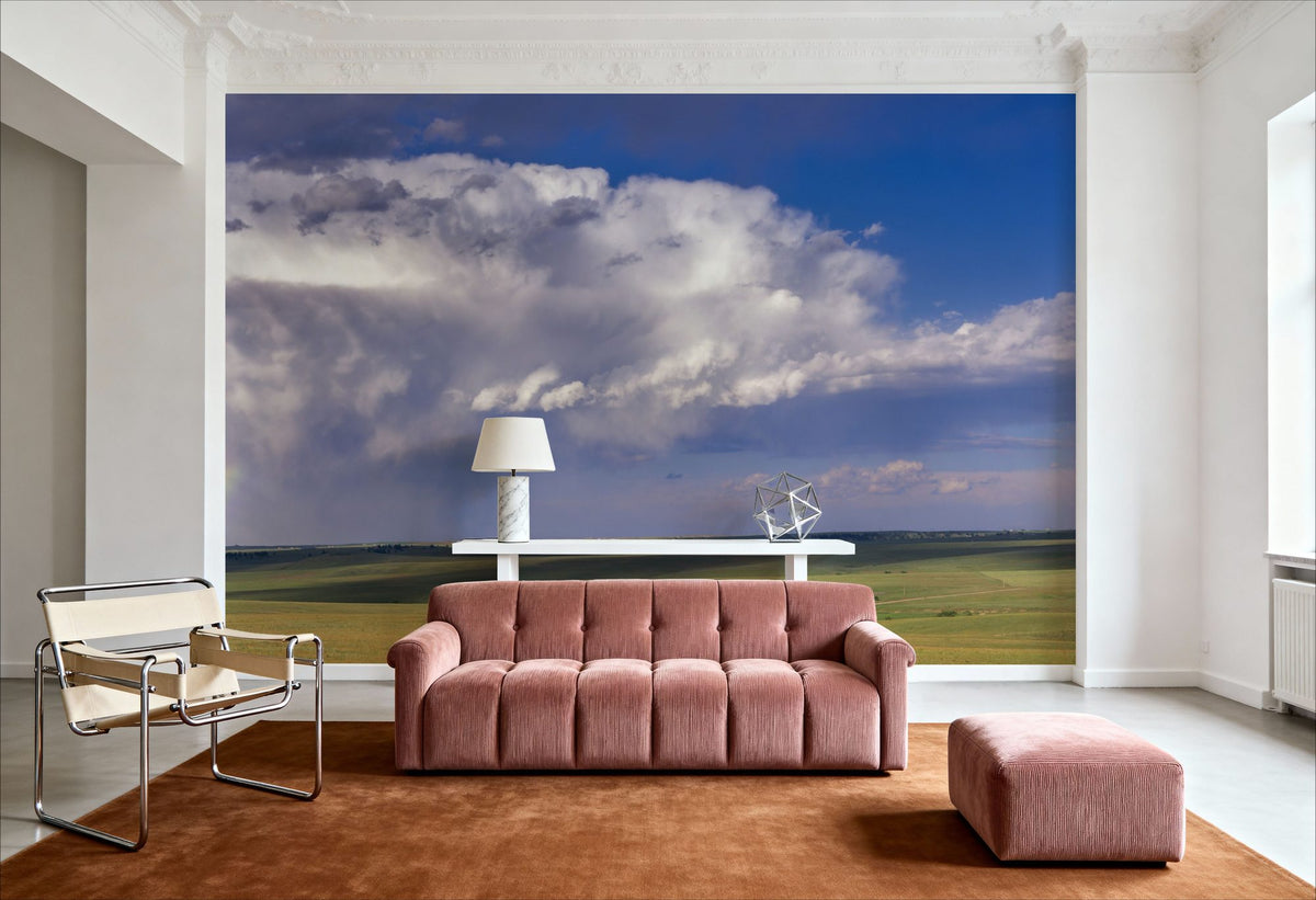 Prairie Rainbow Mural Wallpaper - room preview 04