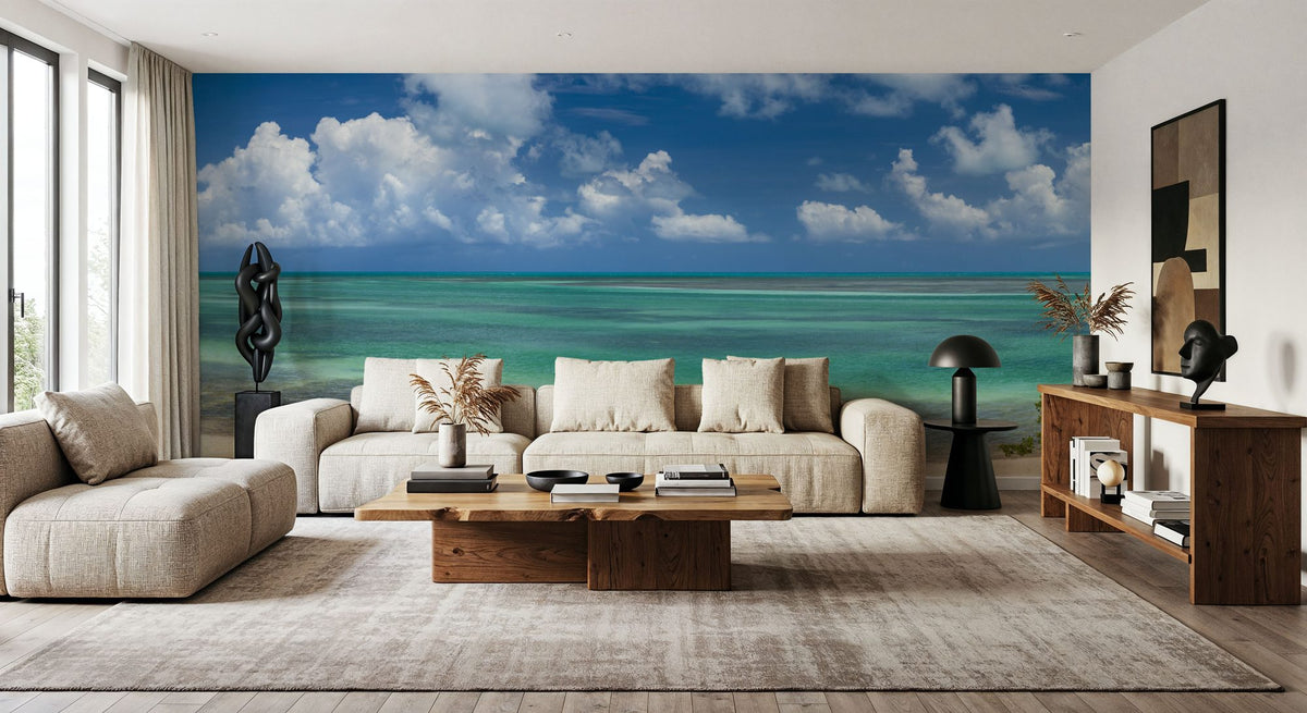 Tropical Paradise Shore Mural Wallpaper - room preview 04