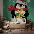 Festive Christmas IV Mural Wallpaper - room preview 04
