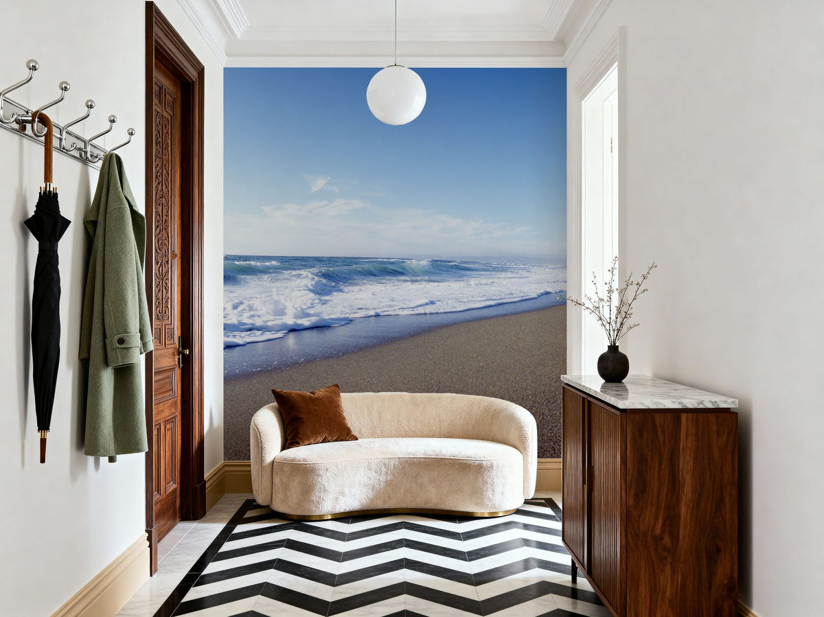 Golden Shore Mural Wallpaper - room preview 04