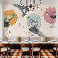 Retro Glamour Drinks Mural Wallpaper - room preview 04