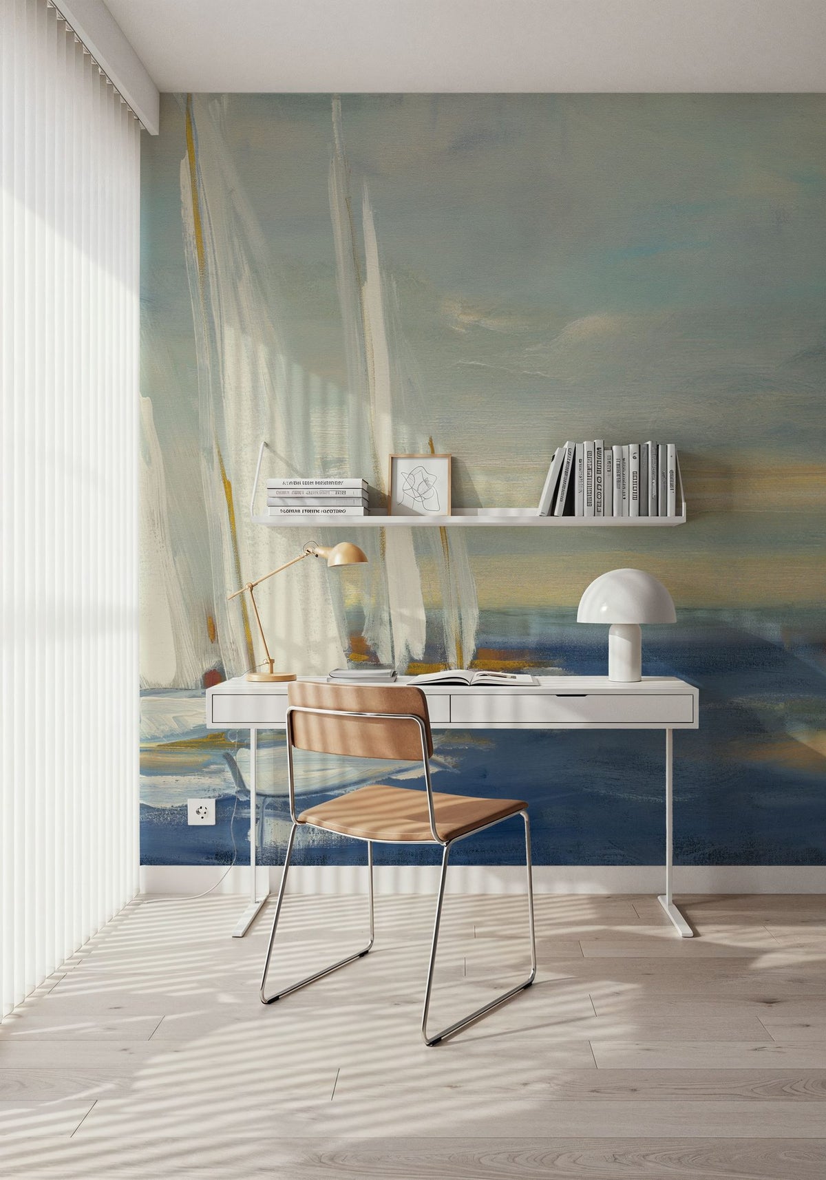 Regatta Sunset Mural Wallpaper - room preview 04