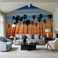 Santa Barbara Sunset I Mural Wallpaper - room preview 04