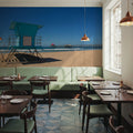 Huntington Beach Mural Wallpaper - room preview 04