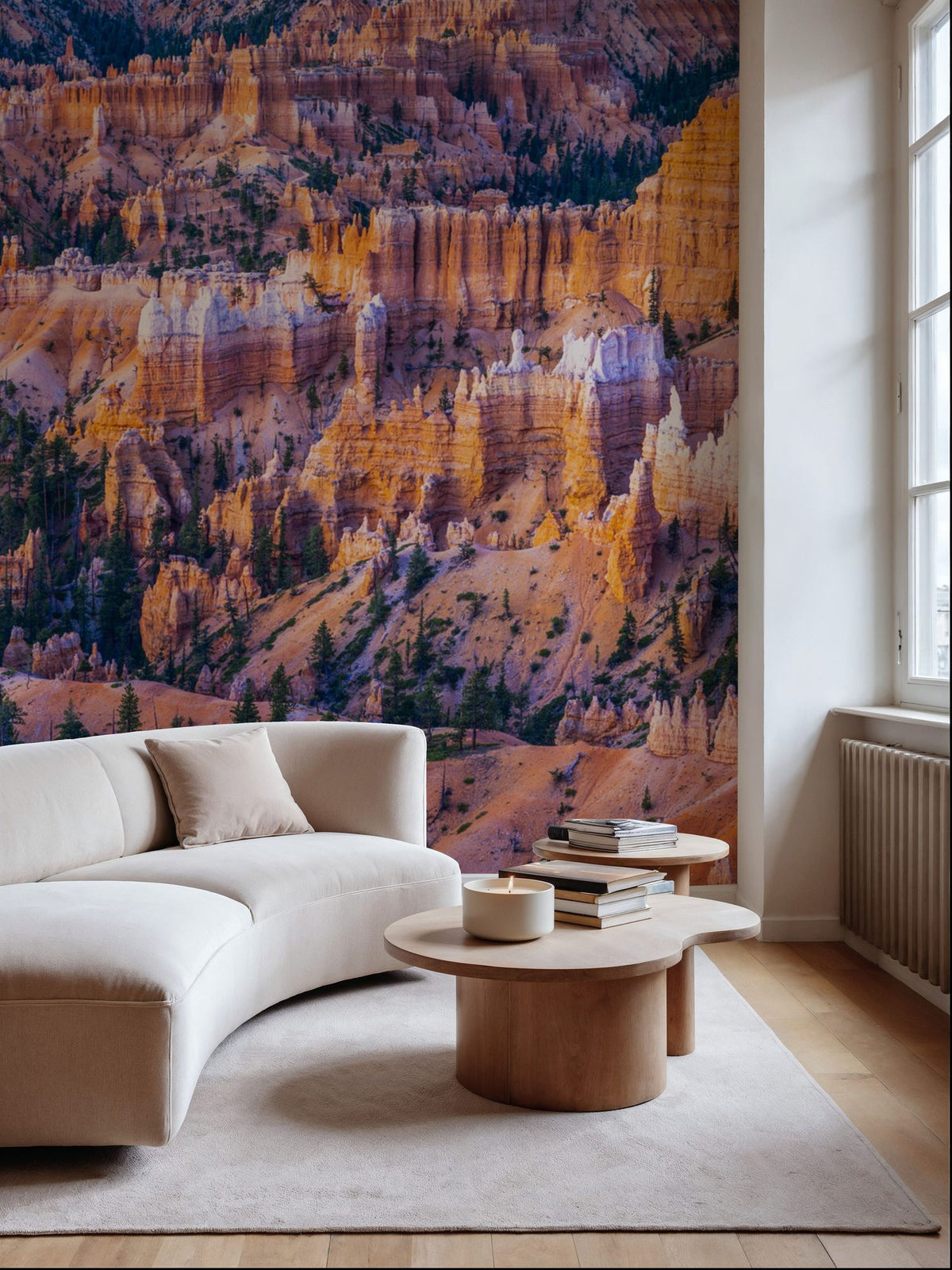 Sunrise Point of Bryce Canyon Mural Wallpaper - room preview 04