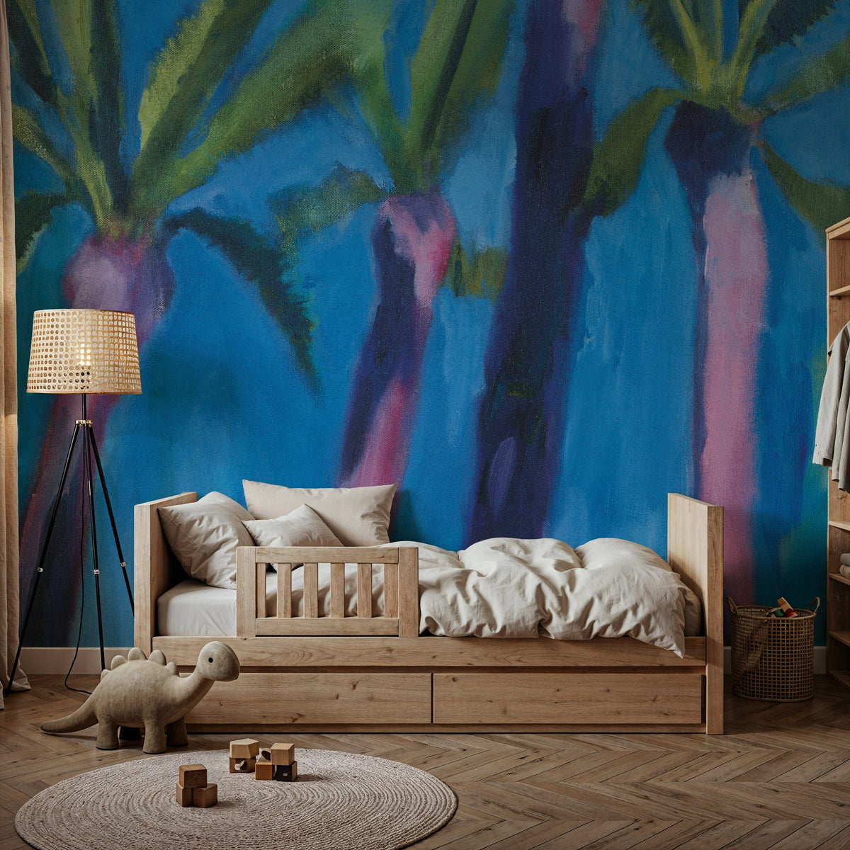 Palm Trees Mural Wallpaper - room preview 04