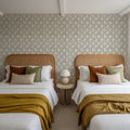 Emerald Trellis Petite, Cloud Mural Wallpaper - room preview 04