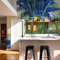 Windowsill Floral I Mural Wallpaper - room preview 04