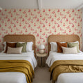 Flamingo Goals Yellow Mural Wallpaper - room preview 04
