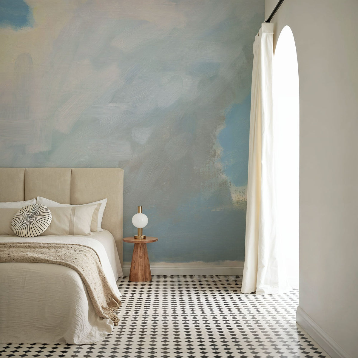 Dramatic Clouds II Mural Wallpaper - room preview 04