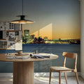 Metropolitan Gradient Twilight Mural Wallpaper - room preview 04