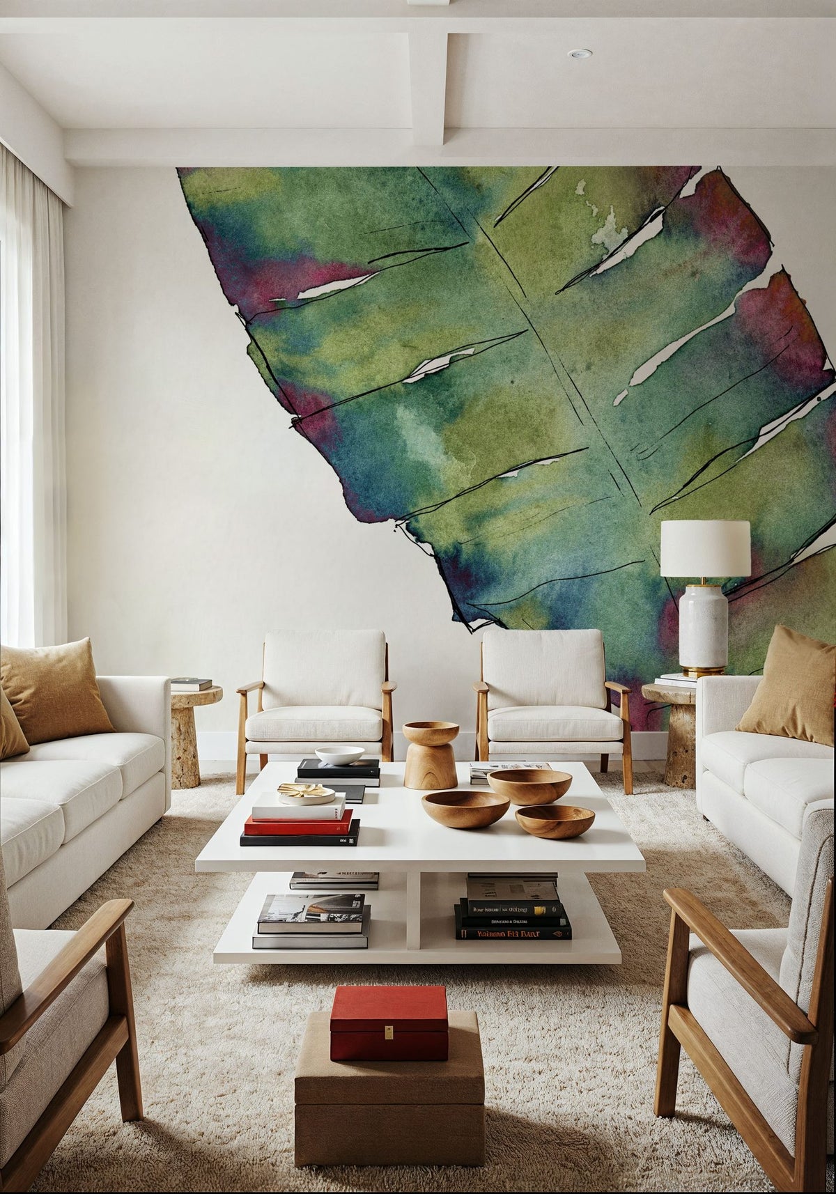 Palm Springs V Mural Wallpaper - room preview 04