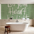 Festive Blooms XI Mural Wallpaper - room preview 04