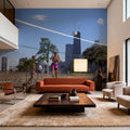 Urban Beach Rally Mural Wallpaper - room preview 04