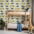 Madagascar Reef Mural Wallpaper - room preview 04
