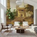 Indian Temple, Said to Be the Mosque of Abo-ul-Nabi, Mural Wallpaper - room preview 04