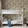 Wild Strawberries & Mushrooms Mural Wallpaper - room preview 04