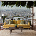 Paris Skyline From Montmartre Mural Wallpaper - room preview 04