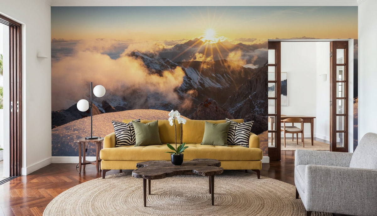 Valluga Sunset Mural Wallpaper - room preview 04