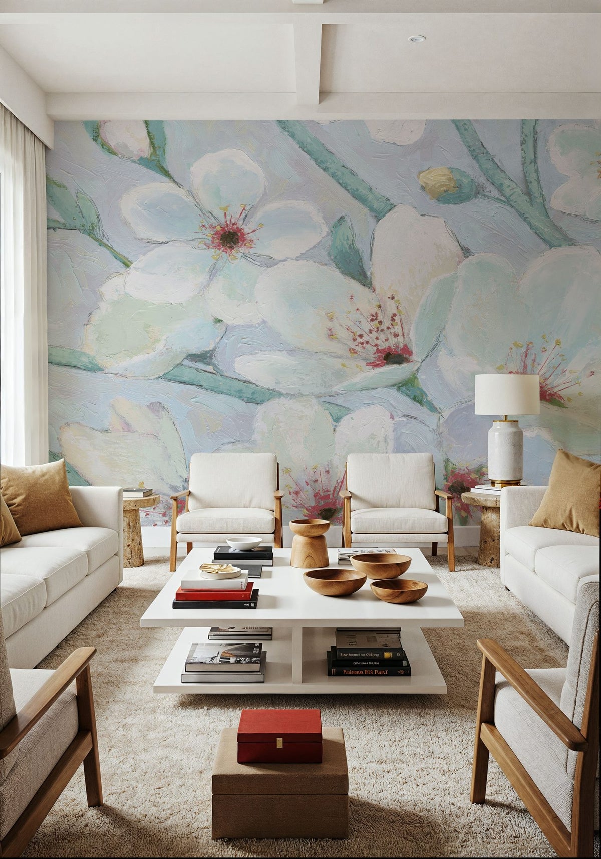 Blossom Time II Mural Wallpaper - room preview 04