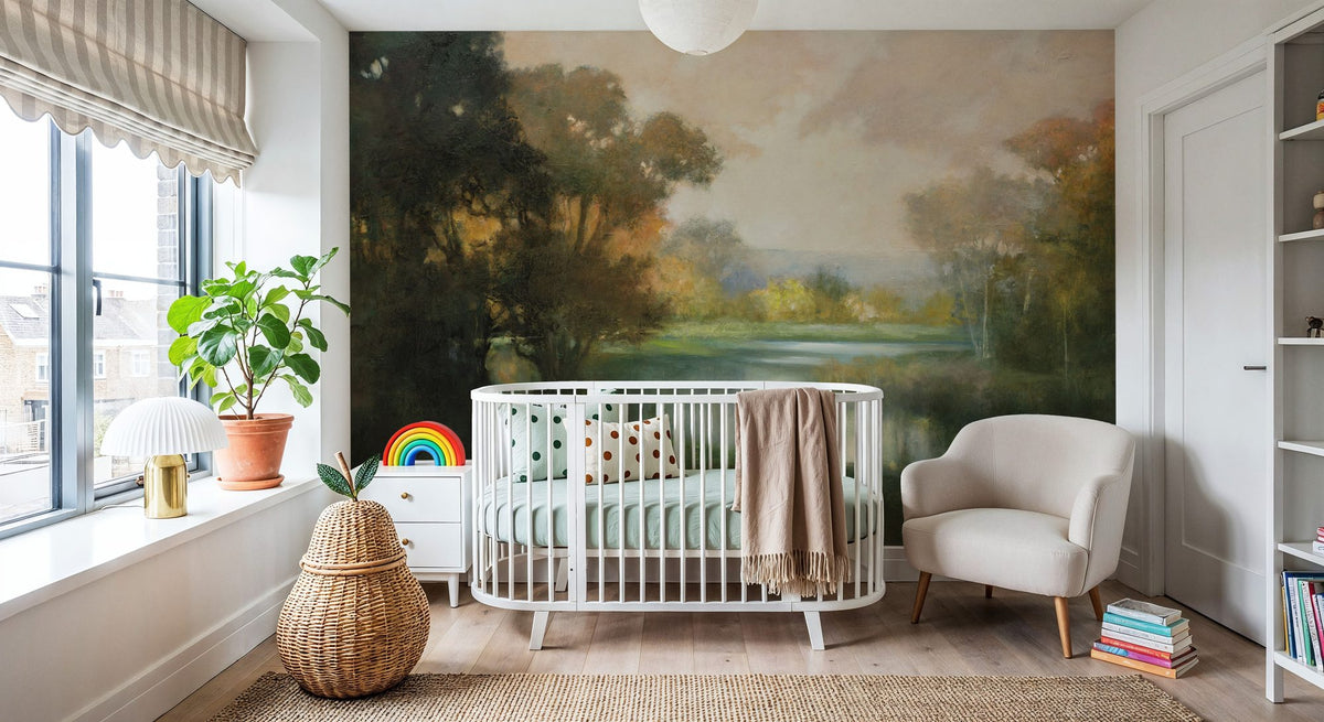 Lakeside Mural Wallpaper - room preview 04