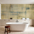 Texture Fields Yellow Mural Wallpaper - room preview 04