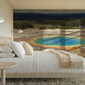 Midway Geyser Basin Mural Wallpaper - room preview 04