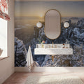 Bastei Bridge Sunset Mural Wallpaper - room preview 04